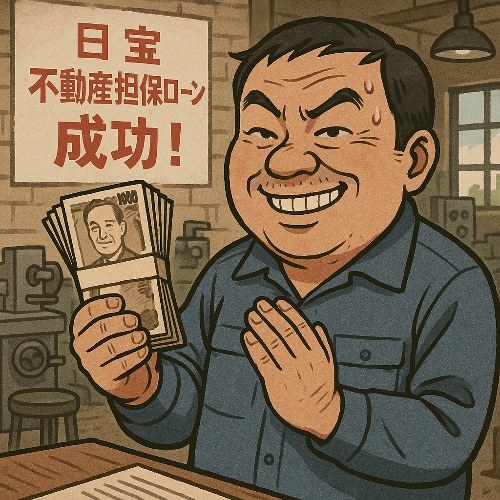 日宝の不動産担保ローン