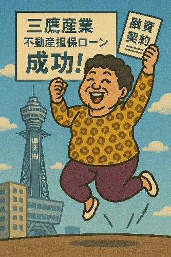 三鷹産業の不動産担保ローン